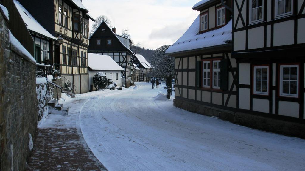 Harz Stolberg Ferienwohnung Dış mekan fotoğraf